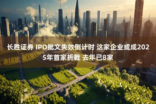 长胜证券 IPO批文失效倒计时 这家企业或成2025年首家折戟 去年已8家