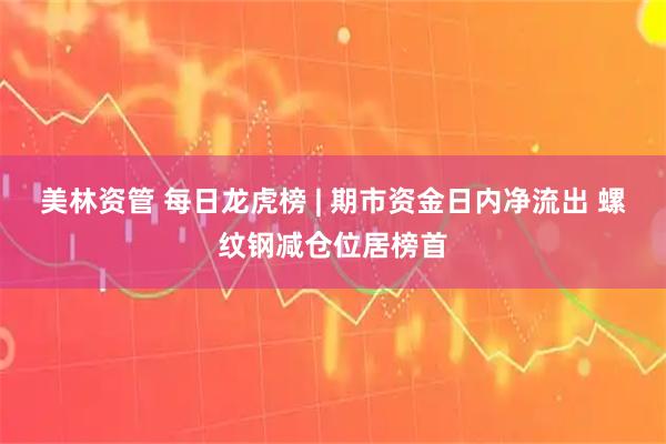美林资管 每日龙虎榜 | 期市资金日内净流出 螺纹钢减仓位居榜首